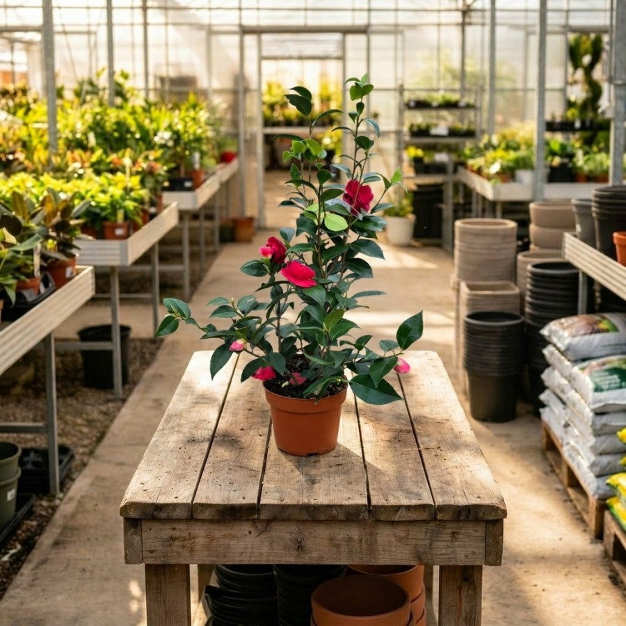 Camelia Japonica Rosie 50-80 cm (Ghiveci) Camelia Japonica Rosie 50-80 cm (Ghiveci)