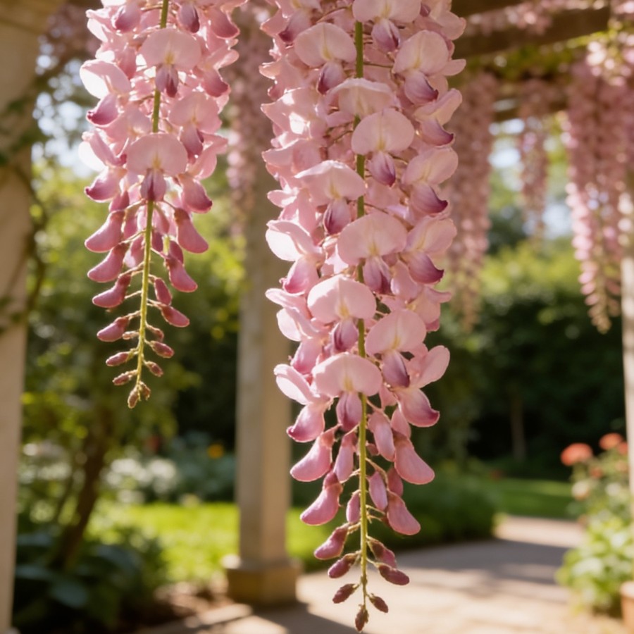 Glicină Roz (Wisteria Floribunda Rosea) Glicină Roz (Wisteria Floribunda Rosea)