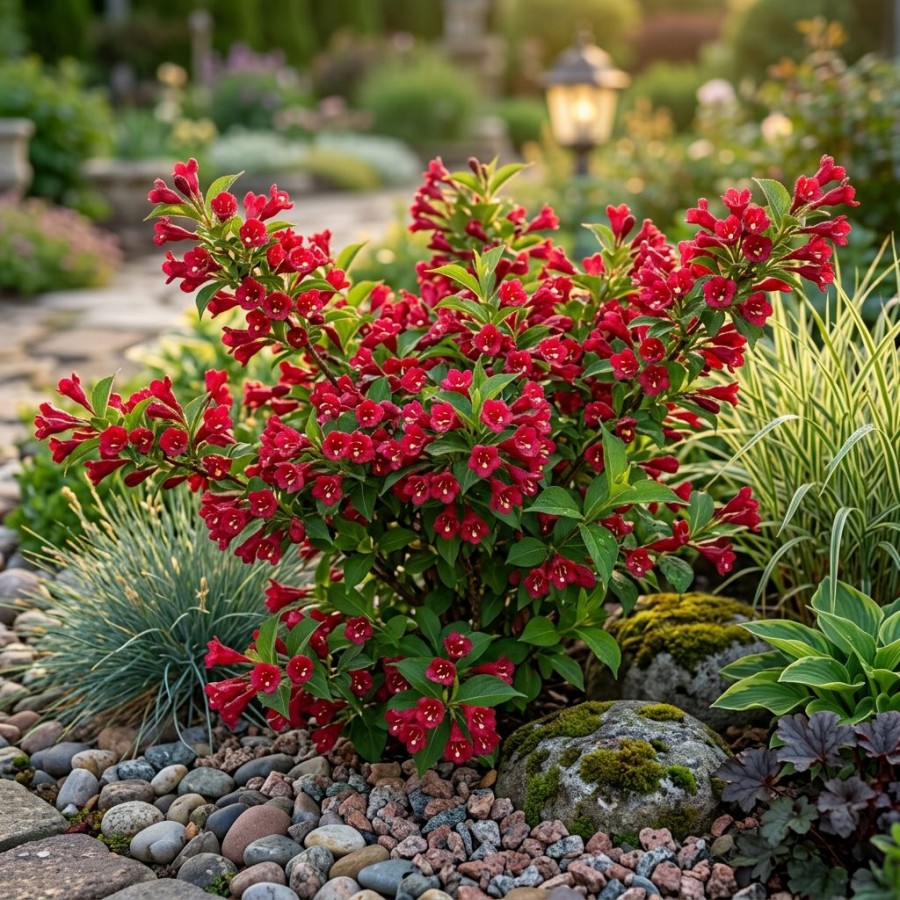 Weigela Cherry Love Rosu (Alveola) Weigela Cherry Love Rosu (Alveola)